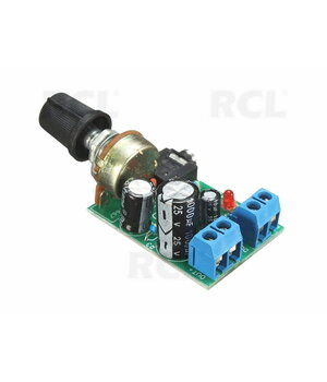 Pastiprinātāja plate 0,5...10 W MINI LM386 YX1667

 ABA12+1.jpg