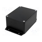 G113MFBK-IP67 Enclosure: multipurpose; X: 90mm; Y: 115mm; Z: 55mm; aluminium; black L-YjKI6gQ76tr8VUZmg_mqut0YT7DX8pZdxHSByFxVc