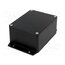 G113MFBK-IP67 Enclosure: multipurpose; X: 90mm; Y: 115mm; Z: 55mm; aluminium; black L-YjKI6gQ76tr8VUZmg_mqut0YT7DX8pZdxHSByFxVc