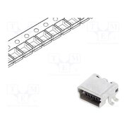 UX60SC-MB-5ST(80) Connector: USB B mini; socket; UX; on PCBs; SMT; PIN: 5; horizontal bDdt15h9b7vGMbngao4yHZr_Q0sgckPAJZS2u6hGGPs