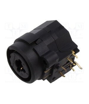 NCJ6FI-H-0 Connector: Jack 6,3mm + XLR; socket; female; angled 90°; THT; 3A EJTLvlbeA0D_yICDbrMv21qJLna6CknlmjTNRypN6N8