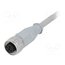 43-10337 Connector: M12; plug; female; PIN: 4; straight; cables; 3m 1UvPdZiuwv4jiliwo1rGNwodUpe3e3Q1eQpnrRcqB1s