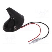 ANT.S04 Antenna; automotive,SHARK; AM,FM; DIN; black gloss; 12VDC; RG174 IRJVLUkJlfZ2x9AraNoxBSLXjKuZRVhC_RYEpIzgTHU