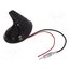 ANT.S04 Antenna; automotive,SHARK; AM,FM; DIN; black gloss; 12VDC; RG174 IRJVLUkJlfZ2x9AraNoxBSLXjKuZRVhC_RYEpIzgTHU