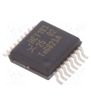 74HCT193DB,112 IC: digital; 4bit,binary up/down counter; CMOS,TTL; SMD; SSOP16 5SPf0i0egnQAkemLaXC0zRBBObpE4li3RqCIrDH4RKo