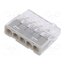 89243000 Quick splice; 24A; 450V; spring clamp; grey; polycarbonate; 2.5mm2 hqIMKd07nVrNwMrRZ8Lo8gV3rBtLoR2gP7WNYPsqtfU