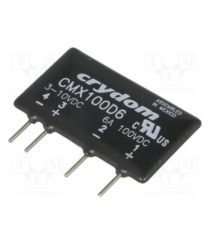 CMX100D6 Relay: solid state; Ucntrl: 3÷10VDC; 6A; 0÷100VDC; THT; SIP; CMX AsiEZ9LountASExMeoA1mB5MKCJj-7h_9Z0v5sj7nCs