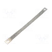 61025 Braids; earthing tape; 10mm2; Ø1: 9mm; Ø2: 9mm; 90A; L: 0.23m l4oC-z_8b1UFKOCEqG4odth_ETLyuIlEi4w3OHU5DvE