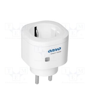 OR-SH-1731(GS) Power socket; plug-in; 230VAC; IP20; Control: wireless; white lPU_BfmmGyph-Dv2MCRKp8HQIu2SJYZD6W15Ywv4QZE