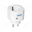 OR-SH-1731(GS) Power socket; plug-in; 230VAC; IP20; Control: wireless; white lPU_BfmmGyph-Dv2MCRKp8HQIu2SJYZD6W15Ywv4QZE