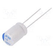 A759KS106M2CAAE110 Capacitor: polymer; low ESR; 10uF; 160VDC; THT; ESR: 110mΩ; A759 ucjtGSVKirYh_xpPUE8yELDoVpa_p4ypLyKmvxfXC9w