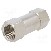 6062 1/2 Check valve; Working press: 2÷8bar; nickel plated brass CRySMUWjr3SiOvGb2LGp0tUBKZJCnUqlO1rFQxbe3dY