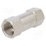 6062 1/2 Check valve; Working press: 2÷8bar; nickel plated brass CRySMUWjr3SiOvGb2LGp0tUBKZJCnUqlO1rFQxbe3dY