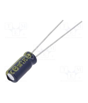 EEUFC1H150 Capacitor: electrolytic; low ESR; THT; 15uF; 50VDC; Ø5x11mm; ±20% YJr8PXa1wBJ4-m1_LNKmd_VCTSfvZbflXti3pwPyYMo