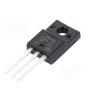 STF22N60M6 Transistor: N-MOSFET; MDmesh™ M6; unipolar; 600V; 9.5A; Idm: 42A qSaenYxRthTFixTbk7a6DLtlI0mcHaH5xfyeJyXY-Vs