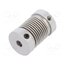 8.0000.1202.0404 Coupling; Ø1: 4mm; Ø2: 4mm; aluminium,stainless steel; -30÷120°C __8K9mRHVnZorwDDp17xdkpkT5UTXcuhaVGIDy28rYc