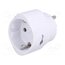 45355 Adapter; Plug: with earthing; Colour: white fns75sSDbBPkiiiCiY43pok_5ugiS1gKWQTQBA5V6AI