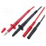 CIH2056 Test leads; Inom: 10A; Len: 1.35m; probe tip,banana plug 4mm 36bS4MYv4s_brNG2BcIEy6Pz106fcgS32H7EfKMJcLM