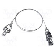 AI-000448-36 Test lead; both sides,aligator clip; Len: 0.91m; stainless steel kIcNcQvGFgiSwu9bEp4EWms1qE8Is8ylcOsK7v8NIqQ