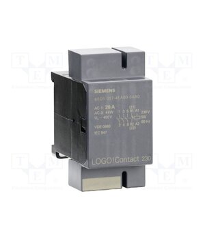 6ED1057-4EA00-0AA0 Contactor: 3-pole; LOGO! 8; 230VAC; for DIN rail mounting DLsBrHHPJe7w9iikMdOYLw14H3glcTRUFyYliB-IlLo