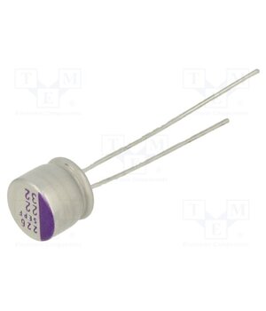 32SEPF22M Capacitor: polymer; 22uF; 32VDC; THT; ±20%; Ø6.3x5.5mm; OS-CON SEPF i45cnnXV35gHqCaegDotvpLyeX1PbGkspPOWhbM0nv4