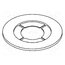 2248 Washer; round; D=9.9mm; h=0.81mm; polyamide sk-b7bOnLovpWImgZ896iBV7JlJ0bu8Smkv12nrkqs8
