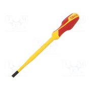 012740612 Screwdriver; insulated,slim; slot; 6.5x1.2mm; Blade length: 150mm ktzBcggIUyWovTGc2X0uM9iBSIwVx9GUmqEU28IP_Eg
