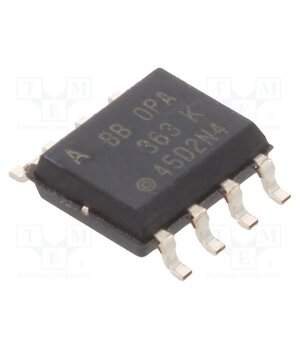 OPA363AID IC: operational amplifier; 7MHz; Ch: 1; SO8; IB: 10pA; Iio: 10pA zpay8TvLlbCAN2k8RIhalpo69d30VlwTS_oqp0yeQGg