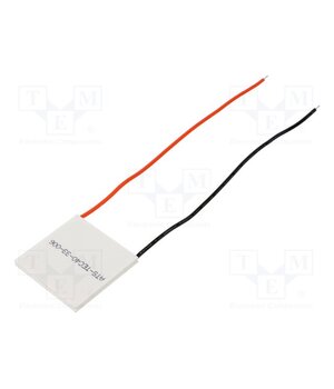 ATS-TEC40-33-006 Module: Peltier; 15.4V; 10A; 40x40x3.3mm; 88.9W; ceramics; 20AWG dzzSeAB6X3SULhtrTPGQDtZ2SLzkLSspmmts9pfb5f0