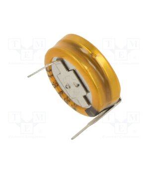 SC5V5H104Z Supercapacitor; THT; 100mF; 5.5VDC; Ø12x4.8mm; Leads: H type uTDF6wAx0k4K4tZWGLUUpNiV7BB9wSOs_v1AeFyrScY