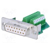 1688094 Connector: D-Sub; PIN: 15; plug; female; for cable; straight; 5A qFSNooAFVhVssHtCNB9N6LgJvAd7QKvwnnmQe2XE4pg