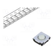 EVQQ2W02W Microswitch TACT; SPST; Pos: 2; 0.02A/15VDC; SMT; none; 2.6N; 2.5mm QxjSZVpn-2f8flXEERzxewQK7WivauYdVUXmSTHheUc