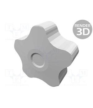 VCT.40 B-M8-C3 Knob; Ø: 40mm; Int.thread: M8; 18mm; H: 27mm; technopolymer PP Qa8hKjwUwC90uQtWPdPrIn3xj2hJLdSrLXzRv9ZT-VM