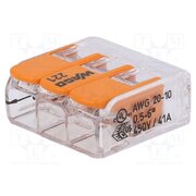 221-613 Quick splice; 221; 41A; 450V; for cable; spring clamp; 0.5÷6mm2 VUplOb32SCU4Lu6kYgWWlM-XSZY3otRgkCIxsFXBjiM