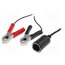 A13-40A23A1 Car lighter socket; battery clamps,cables; 500mm; 5A; black LjHPUpN1HrT-otJY4mmwEUglGNYOpE6WZyMShjEl1-U