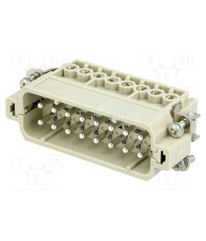 09200162613 Connector: HDC; contact insert; male; 16A; 250V; Han® A; PIN: 16 ydTswiJOmZh7BI7Jcw7s35dojRll7vaGivae40KvkPQ