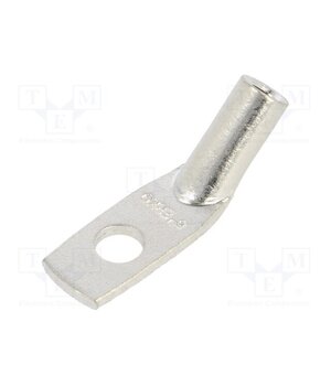 KCS45_5-6/10 Tip: ring tube; M5; 6mm2; crimped; for cable; angled 45°; tinned rhaW0En5rLI_zaIFbl-YyjulGU2ZaNS0iqW2tI_deek