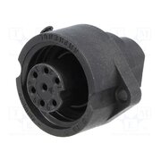 C01610G00600012 Connector: circular; socket; PIN: 7; female; w/o contacts; 6+PE fEp4k4j1ah0_oUwrgo_Hh-rulji8X1Ainv2Oy30FW_w