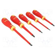 B220.015 Kit: screwdrivers; insulated; Pozidriv®,slot; BahcoFit; 5pcs. DpkbXEDxxjyaiBGuAxMPJi_Huqn4QGdVPASWOM6kDzU