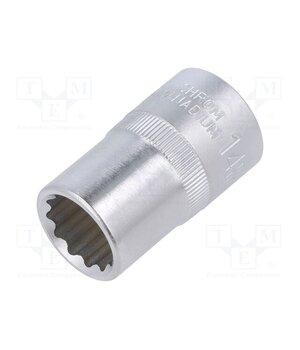 T4690M 14 Socket; 12-angles,socket spanner; 14mm; 1/2"; Plating: chromium Nm4ODA0gggpx0aCel6sOP9reoO4gjmP7WHSqFFN7n0k