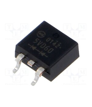 DF5VD60-7102 Diode: rectifying; SMD; 600V; 5A; STO220 (SC83 similar); Ifsm: 140A qFy-K3n6eRHxioWuk-nKcY1sgnSS3rZi27YrEiudzE0