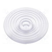 C15802_MOLLY-W LED lens; round; plexiglass PMMA; transparent; H: 22.1mm; Ø: 69.8mm rtW6GMWnmCYqxgPDwRwcXUbdVzYyfzWmuNFIxEOABZ4