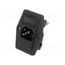 BVB01/Z0000/01 Connector: AC supply; socket; male; 10A; 250VAC; C14 (E); IEC 60320 9pRxGb-djLa_8XXJZT3AXKf4YdEeH667OqocgCXVGXY