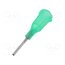 8001087 Needle: steel; 0.5"; Size: 18; straight; 0.84mm; Mounting: Luer Lock HwTTOMVmDFnF1UzVZbiuxg3hI-mtomjwhLDy1O5w9l4