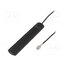 2J5004P-250LL100-C20N Antenna; GSM; 0dBi; L: 116mm; Len: 2.5m; male,SMA; Colour: black rdwUNpqTKc22SMv351mFoqfRmnEbUjGOlMlaH74H1S8