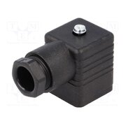 932109100 GDM 3011 J SCHWARZ Connector: valve connector; plug; form A; 18mm; female; PIN: 4; 16A rWeKqQOHhZEKvtEZ43oB9prSR8SeFCI5GM__G6VX7eo
