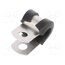 211-15050 Fixing clamp; Øbundle : 4.8mm; W: 12.7mm; aluminium; chloroprene 7-ymJzur5VreAcwBCkfg1d_5j1Yh1ZWeRZuh8Aus_-8