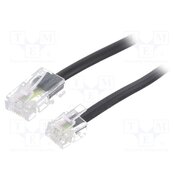 68530 Cable: telephone; RJ11 plug,RJ45 plug; 3m; black Ct7_Tp1ngZY2MepncK64bsYbEbm4rJPw4Qpu7Xo_3is