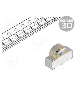 IN-S126ASUW LED; white; SMD; 1206; 720mcd; 120°; 20mA; 3VDC; Lens: transparent lM5KG48A0bKwNBU0qktHZpIehSzCQtZQkBYgRNe9UoA
