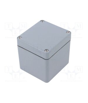 GRJ-04 GY Enclosure: multipurpose; X: 75mm; Y: 80mm; Z: 75mm; polyester; grey 1i4z0GeH0EZF1XPlIfEWwVrvpjc2CPCDWcRlxaelpxE